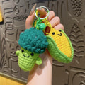 Crochet Adorable Fruit & Veggie Hanging Ornaments