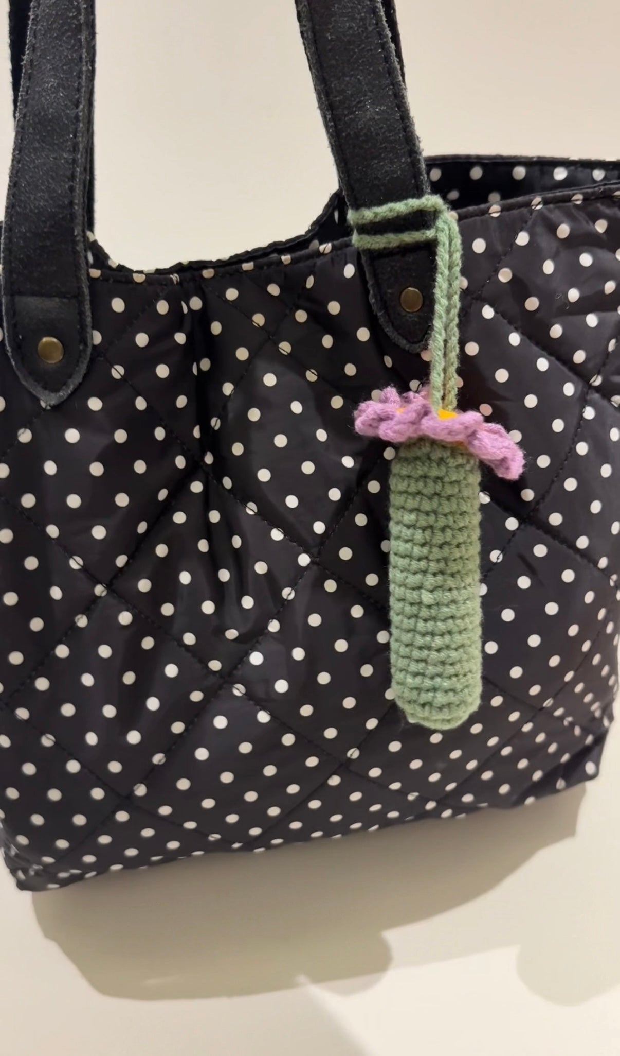 Handmade Crochet Multifunctional Lipstick Holder | Hanging Floral Lipstick Protector
