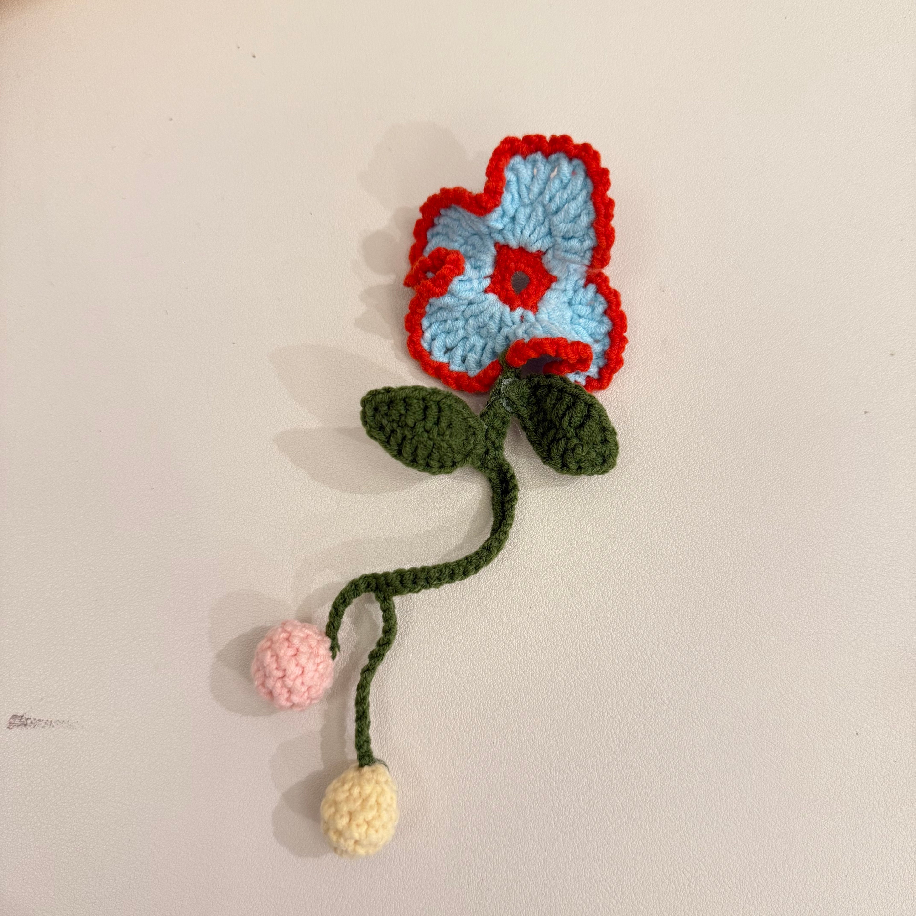 Handmade Crochet Shirt Flower Button Covers | Knitted Floral Button Protectors for Blouses & Tops