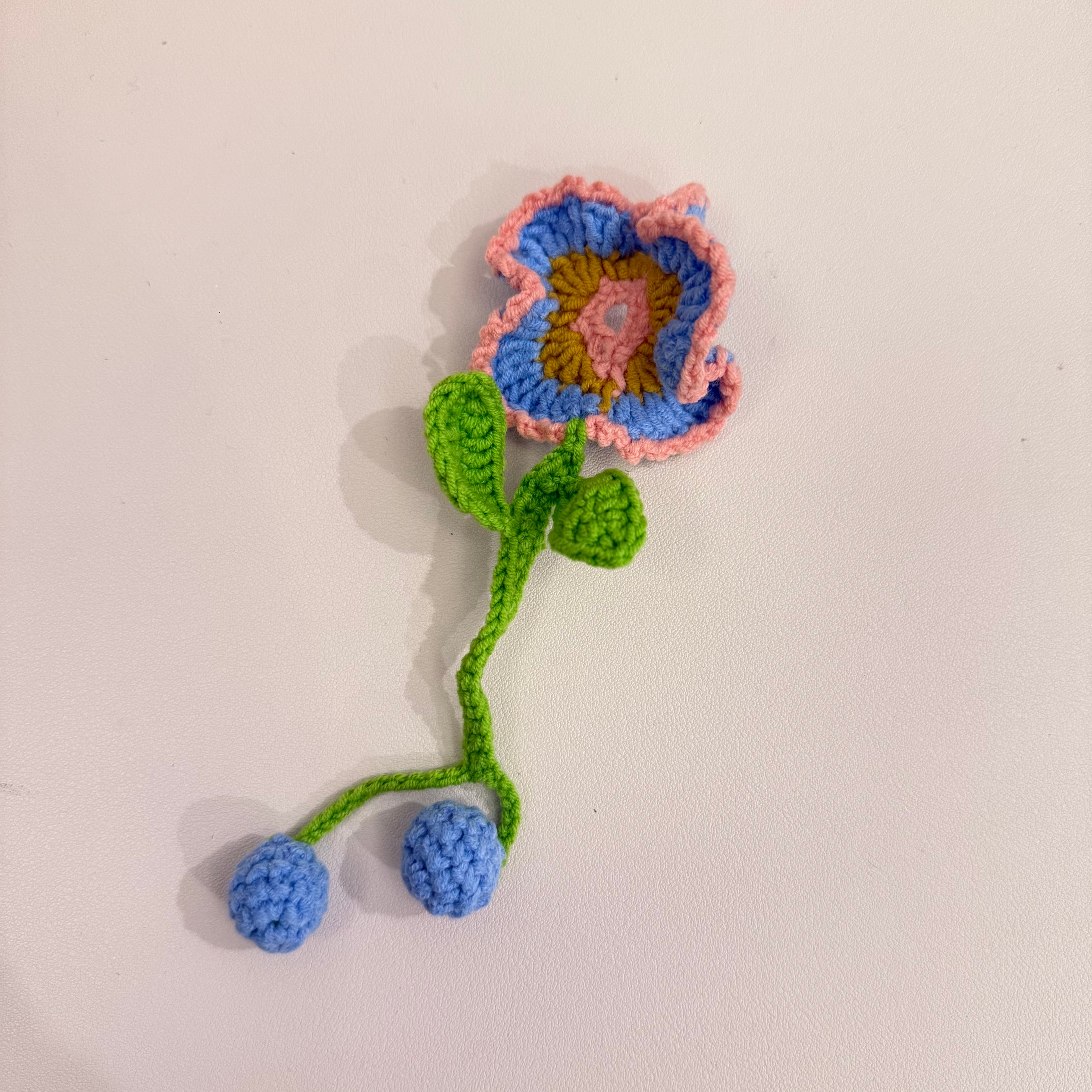 Handmade Crochet Shirt Flower Button Covers | Knitted Floral Button Protectors for Blouses & Tops