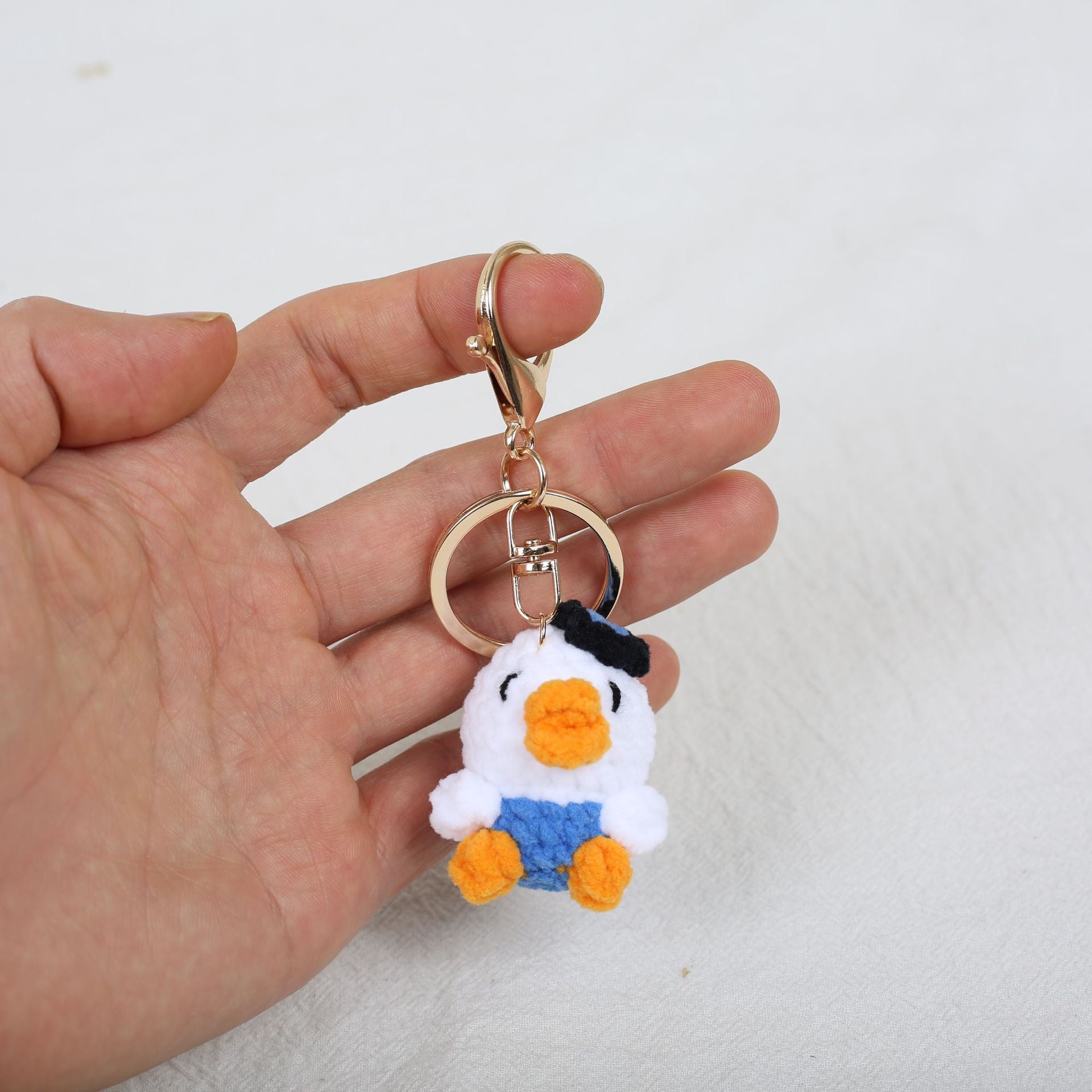 Cute Cartoon Crochet Doll Charms