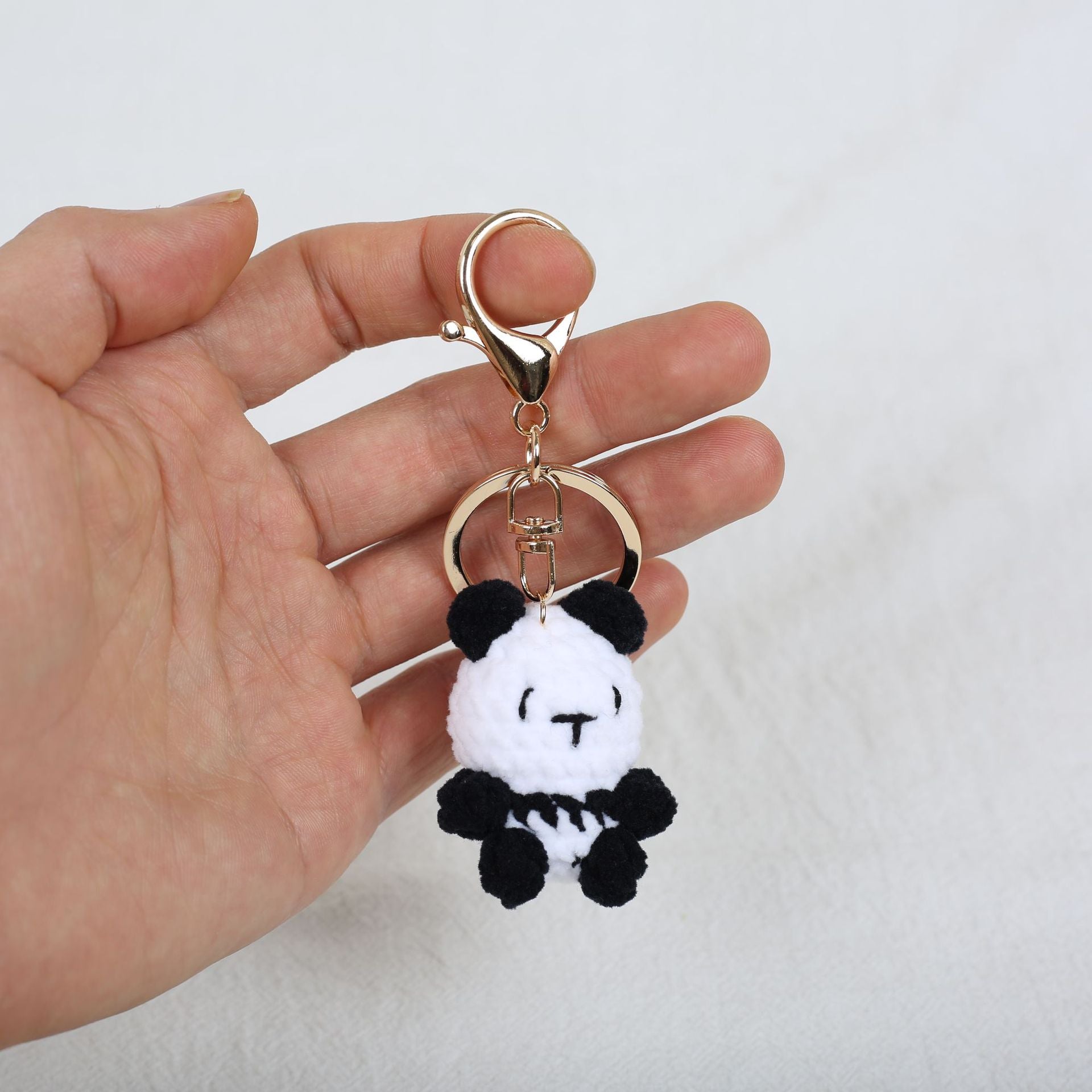 Cute Cartoon Crochet Doll Charms