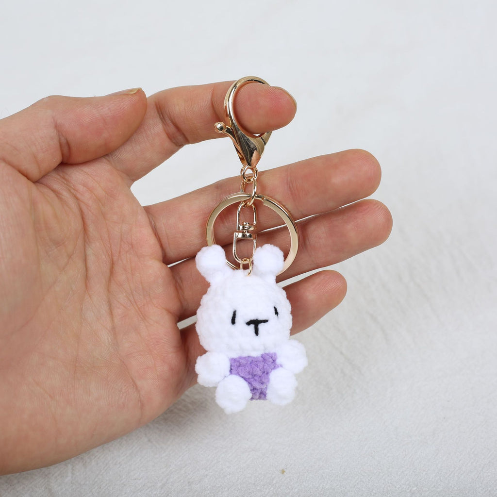 Cute Cartoon Crochet Doll Charms