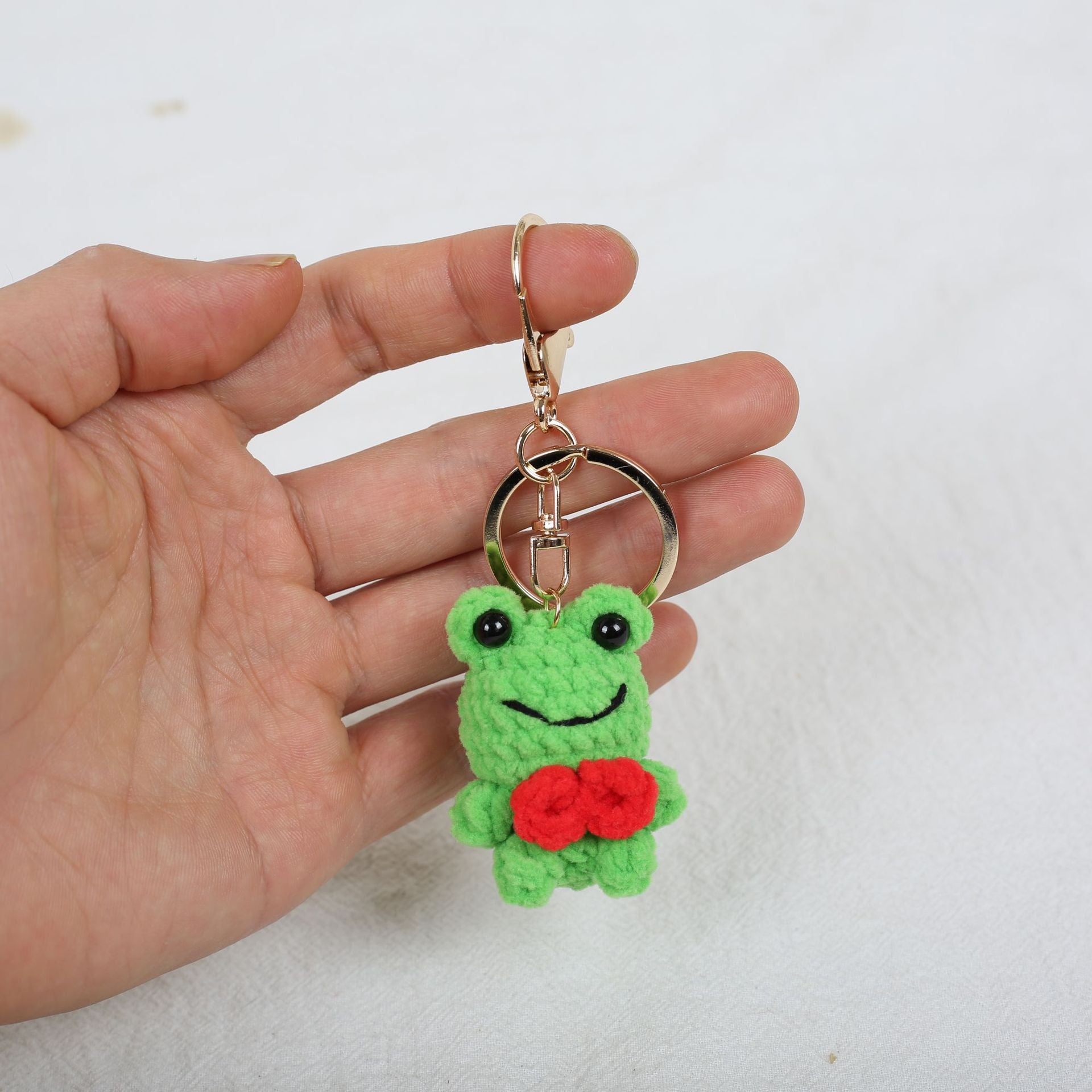 Cute Cartoon Crochet Doll Charms