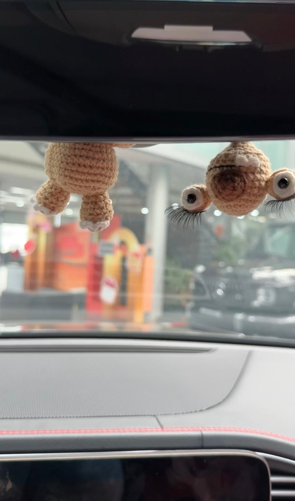 Handmade "Cruise Control" Sloth Crochet | TikTok Viral Car & Bag Accessory