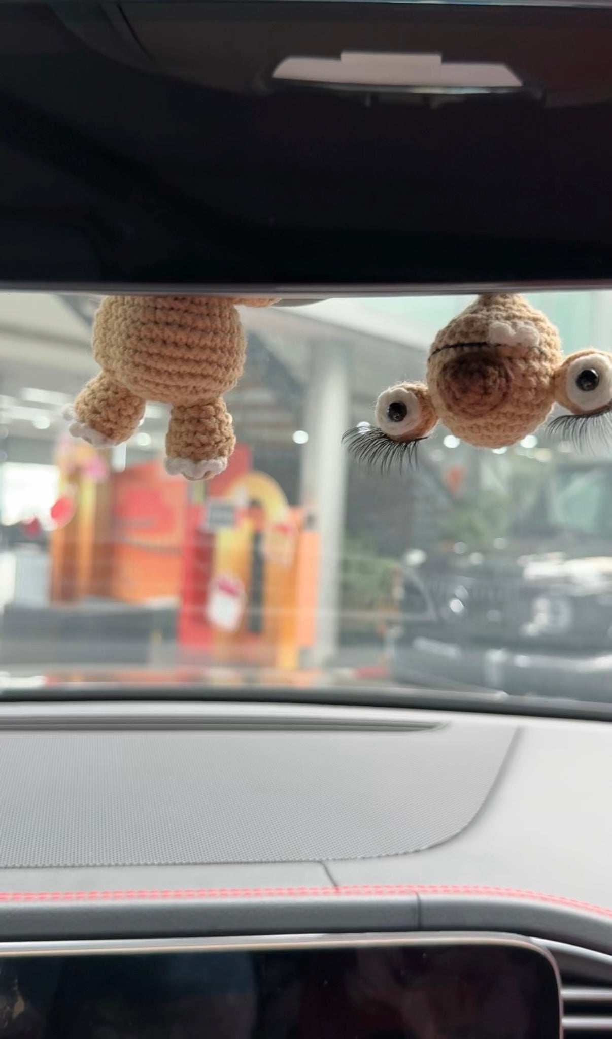 Handmade "Cruise Control" Sloth Crochet | TikTok Viral Car & Bag Accessory