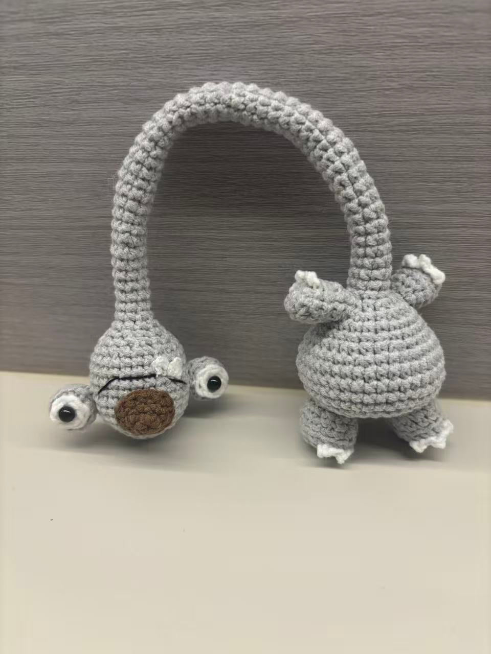 Handmade "Cruise Control" Sloth Crochet | TikTok Viral Car & Bag Accessory